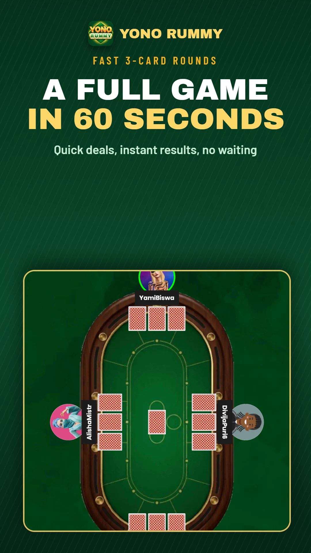 YonoRummy Games screenshot