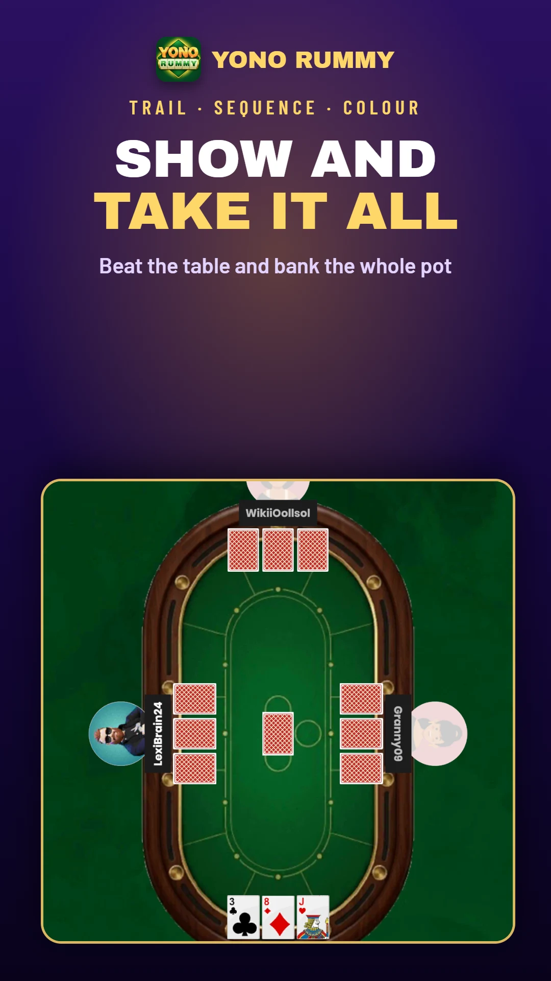 YonoRummy Games screenshot